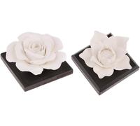 Diffuseur D'huiles Essentielles Fleur En Céramique Humidification Et Atomisation D'air Frais Pour Salle De Spa