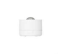 Diffuseur d'huiles essentielles, humidificateur d'ambiance LED 7 couleurs, fonctionnement silencieux et paisible pour le bureau et la maison, chargement USB (blanc)