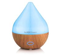 Diffuseur d'Huiles Essentielles, Humidificateur Ultrasonique Silencieux, 7 LED, Diffuseur pour aromathérapie, 4 Réglages de Minuterie, Arrêt Automatique, Maison, Bureau, Spa - 165 ML