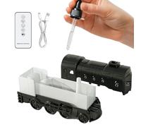 Diffuseur D'huiles Essentielles - Machine À Arômes De 300 Ml, Télécommande, LED 7 Couleurs, Humidificateur De Table À Brumisation Grand Et Silencieux | Accueil Lieu De Travail Chambre À Laisser