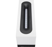 Diffuseur d'Huiles Essentielles Mini Humidificateur Ultrasonique à Longue Flamme Machine d'Aromathérapie pour Chambre Blanche avec Lumière Colorée