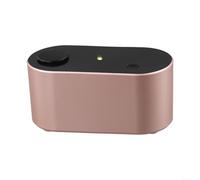 Diffuseur d'huiles essentielles nébuliseur sans eau, mini machine à air parfumé, diffuseur d'huiles essentielles chargé par USB, pour chambre, maison, bureau (rose)
