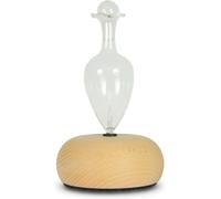 Diffuseur D'huiles Essentielles Par Nébulisation Programmable Bolea - Intensité Réglable - Jusqu'à 80m² - Et Éclairage Led - Diffusion À Froid Pour L'aromathérapie, Minuterie - Bois, Verre