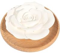 Diffuseur D'huiles Essentielles Pierre Diffuseur Pierre à Parfum en Plâtre dans à Parfum en Bois Diffuseur Passif Dhuiles Essentielles pour Le Salon la Salle de Bain et la Chambre
