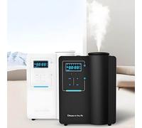 Diffuseur d'huiles essentielles pour grands espaces, 200 ml, boîtier entièrement métallique, atomisation d'air froid contrôlée par application, montage mural ou autonome