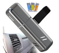 Diffuseur d'huiles essentielles pour Voiture, Parfum d'aromathérapie aux huiles essentielles, Diffuseur d'aération Voiture avec 3 bâtons Recharge, Huile Essentielle
