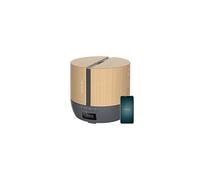 Cecotec Diffuseur d'Arômes PureAroma 550 Connected Grey Woody. Capacité 500 ml, Écran LED, Haut-parleur, Contrôle par Bluetooth, 3 Modes de fonctionnement, Minuterie 12h, Couverture 30 m²