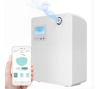 Diffuseur D'huiles Essentielles sans Eau Smart Scent Air Machine, 300 ML, avec Technologie de Nébulisation par Condensation, 7.5 W, Collection Hôtelière Et Commerciale, Contrôle Bluetooth Et Wi White