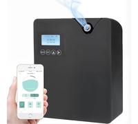Diffuseur D'huiles Essentielles sans Eau Smart Scent Air Machine, 300 ML, avec Technologie de Nébulisation par Condensation, 7.5 W, Collection Hôtelière Et Commerciale, Contrôle Bluetooth Et Wi Black