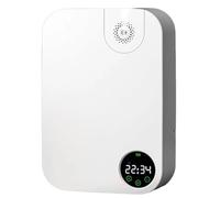 Diffuseur d'huiles essentielles Ultra-Silencieux pour la Maison et Le Bureau, crée Une atmosphère relaxante grâce à Ses Modes de brumisation Personnalisables Black