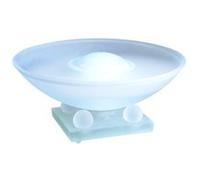 Zen’Arôme Diffuseur d’Huile Essentielle Volupsia - Diffuseur Ultrasonique Aromathérapie à Froid - Diffuseur Électrique Parfum Maison avec Télécommande - Éclairage LED Effet Bougie - en Métal et Verre