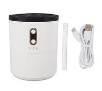 Diffuseur d'Huiles Essentielles USB, Humidificateur d'Air Maison, Grand Volume de Brouillard, Veille Silencieuse, Lumière d'Ambiance - Design Volcanique Unique, Effet Flamme