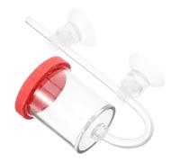 Diffuseur D'oxygène pour Aquarium, Bulleur Transparent en Acrylique Rose | Outil de Raffinage de L'air, Installation Facile, pour Fish Tank