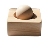 Diffuseur en bois - Orbe de bois naturel, boule de parfum passive, décoration silencieuse d'aromathérapie | Convient pour améliorer la maison, concevoir des espaces de travail, désodoriser