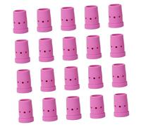 Diffuseur en céramique pour service de torche de soudage, shunt 350 A | Lot de 20 trous latéraux de rechange pour travaux d'entretien MIG quotidiens