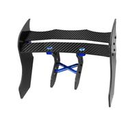 Diffuseur en Fibre de Carbone prenant en Charge Le Cadre de Support d'aile arrière for ARR-MA F1 for pièces de Mise à Niveau de Voiture RC 1/7 sans Limite(Blau)