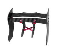 Diffuseur en Fibre de Carbone prenant en Charge Le Cadre de Support d'aile arrière for ARR-MA F1 for pièces de Mise à Niveau de Voiture RC 1/7 sans Limite(Rot)