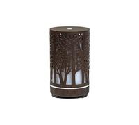 Diffuseur Forest marron ultrasons lumineux d'Huiles essentiel - 15.7 x 9.3 x 9.3 cm