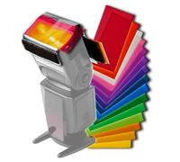 Diffuseur gel 12 couleurs flash, pour extérieur, kit de filtres colorés, compatible avec Nikon Softbox Bounce Speedlights SB-700 SB-600 SB-500 SB-400 SB-300 SB-910 SB-800 SB-5000 SB900 SB7000000