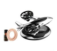 Diffuseur Huiles Essentielles pour voiture Alliage Diffuseur | Énergie écologique, rotation automatique, parfum naturel, design hélicoptère unique, pour zéro pollution(Silver)