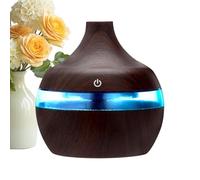 Diffuseur Humidificateur - Fournitures d'humidification 9,5 x 9,5 x 14,8 cm avec lumière LED | Humidificateur d'air | Pour maison, bureau, méditation, appartement, studio de yoga, hôtel, voiture