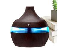 Diffuseur Humidificateur Vintage - Humidificateur d'air LED, diffuseur à ultrasons personnel avec lumière LED 7 couleurs | Humidification d'air silencieuse pour la maison, le bureau, le yoga, le