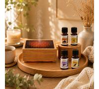 Diffuseur kaori bambou + 4 huiles essentielles naturelles