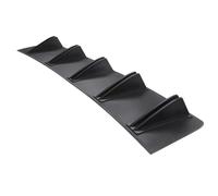 Diffuseur Lèvre Pare-Chocs Arrière pour Chevrolet pour Camaro ZL1 SS RS Ailerons Requin Séparateur Pare-Chocs Lèvre Becquet Menton Diffuseur Arrière Voiture(Matte Black)