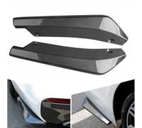Diffuseur lèvre Pare-Chocs arrière Voiture pour Mercedes Benz GLC 200 220 250 300 350, 2PCS Protecteur Canard séparateur Jupe d'aile latérale Automatique, Carbon Black