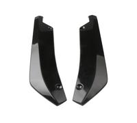 Diffuseur Lèvre Pare-Chocs Arrière Voiture pour Nissan Pixo 2009 2010 2011 2012 2013, Arrière Garde Coin Arrière Pare-Chocs Garniture Accessoire Voiture,Black