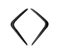 Diffuseur Lèvre Pare-Chocs Carrosserie Grille D'aération Séparateur Latéral Becquet Pare-chocs Avant Pour BMW G24 G26 I4 M50 Série 4 portes Pour Gran Pour Coupé 2021 2022 2023(Carbon Look)