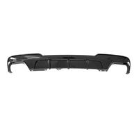Diffuseur Lèvre Pare-Chocs pour BMW pour Série 5 F10 F18 530i 530d 520i 2010-2016 Diffuseur De Becquet Pare-Chocs Arrière Lèvre Inférieure BodyKit(Double-Dual Out B)