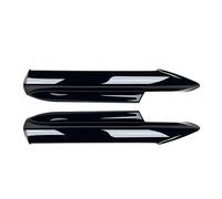 Diffuseur Lèvre Séparateur Menton Paire Couvercles Séparateurs Latéraux Pare-chocs Avant Pour Série 3 Pour E90 Pour E91 Pour M-Tech 4 Portes 320i 330i 2005-2008(Gloss Black)