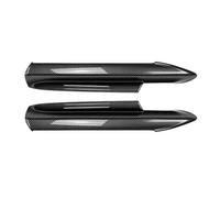 Diffuseur Lèvre Séparateur Menton Paire Couvercles Séparateurs Latéraux Pare-chocs Avant Pour Série 3 Pour E90 Pour E91 Pour M-Tech 4 Portes 320i 330i 2005-2008(Carbon Look)