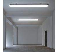 Diffuseur Luminaire Lampe Humide Plafonnier LED 6400K 2x