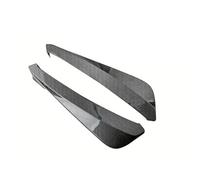 Diffuseur Pare Arrière Bande Pare-choc Latéral Arrière Style Couteau Vent Universel Lèvre Diffuseur Séparation Protection Contre Les Rayures Fiber Carbone Pare-Choc Arrière(Aspect fibre de carbone)
