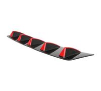 Diffuseur Pare Arrière Diffuseur Lèvre Pare-choc Arrière Universel Automobile Becquet Châssis Voiture Aileron Requin Protection À 5 Ailes Pour L'arrière