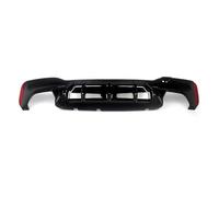 Diffuseur Pare Arrière Pour BMW Série 5 G31 Touring G30 Berline 520i 530i 540i Performance Pare-chocs 2017 2018-2021 Pour M5 Style Diffuseur Arrière Lèvre Pare-Choc Arrière(Glossly black)