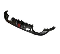 Diffuseur Pare Arrière Pour VW Pour Golf 7.5 Pour MK7.5 Jusqu'à Pour GTI Réglage Automatique Kit ABS TCR Style Diffuseur Pare-chocs Lèvre Arrière Led Pare-Chocs Arrière(Red led carbon four)