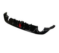 Diffuseur Pare Arrière Pour VW Pour Golf 7.5 Pour MK7.5 Jusqu'à Pour GTI Réglage Automatique Kit ABS TCR Style Diffuseur Pare-chocs Lèvre Arrière Led Pare-Chocs Arrière(Red led black two)