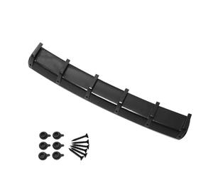 Diffuseur Pare-chocs Arrière Becquet De Pare-choc Arrière Voiture Universel 90CM Diffuseur Lèvre Protecteur Automobile 6 Ailerons Style Aileron Requin(Bright Black)