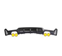 Diffuseur Pare-Chocs Arrière Facelift Diffuseur Body Kit Protection Pare-Chocs Arrière pour Série 4 F32 F33 F36 2014-2020 pour M-Tech JUNOOS(Double-Dual Out 1)