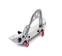 Diffuseur Pare-chocs Arrière Pare-chocs Avant Et Arrière En Aluminium Avec Support De Pneu Secours Pour SCX10 II 90046 90047 TRX-4 TRX4 RC 1:10 Axial(Front bumper)