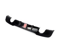 Diffuseur Pare-Chocs Arrière pour BMW E90 E91 Sport 318i 320i 328i 330i 335i 2005-2013 avec Séparateurs Lumière Becquet Diffuseur Pare-Chocs Arrière Lèvre(with Light-Black)