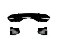 Diffuseur Pare-Chocs Arrière pour BMW pour X5 F15 Sport M-pour Tech MP 2014-2018 Diffuseur Lèvre Pare-Chocs Arrière Becquet Couvercle De Séparateur Latéral aileron de Pare-Chocs(Gloss Black)