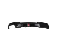 Diffuseur Pare-Chocs Arrière pour BMW Série 5 F10 F11 Sport 2011-2017 Diffuseur Lèvre Arrière Lèvre De Becquet De Pare-Chocs Arrière avec Ou sans Feu Stop aileron de Pare-Chocs(B-with Black)