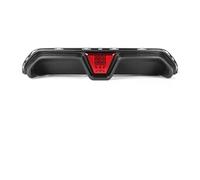 Diffuseur Pare-Chocs Arrière pour BMW Série 5 F90 pour M5 2017-2023 Lèvre De Pare-Chocs Arrière en Fibre Carbone Sèche Diffuseur Aileron Et Séparateurs(with Light)