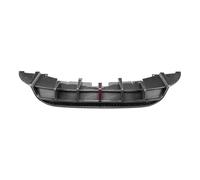 Diffuseur Pare-Chocs Arrière Voiture pour ID.3 2019 - 2022, Diffuseur De Pare-Choc Arrière Voiture À 4 Ailerons, Séparateur Becquet avec Lumière LED Frein,(Carbon Look)