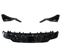 Diffuseur Pare-chocs Arrière Voiture Pour Tesla Pour Model 3 Berline 4 Portes 2017-2019 Diffuseur Pare-chocs Arrière Lèvre Protection Latérale En Mentonnière(Bright black)