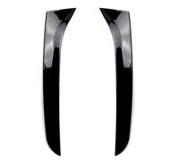 Diffuseur Pare-chocs Avant 1 Paire Becquets Latéraux Lunette Arrière Pour Aileron Noir Brillant Décoration Auto Compatible Avec VW Pour Passat B7 Pour Break 2011 2012 2013 2014 2015